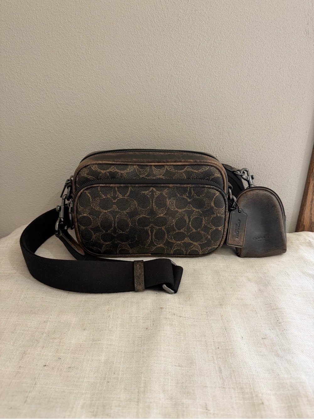 Coach Finlay Crossbody Bag in Loved Signature Canvas